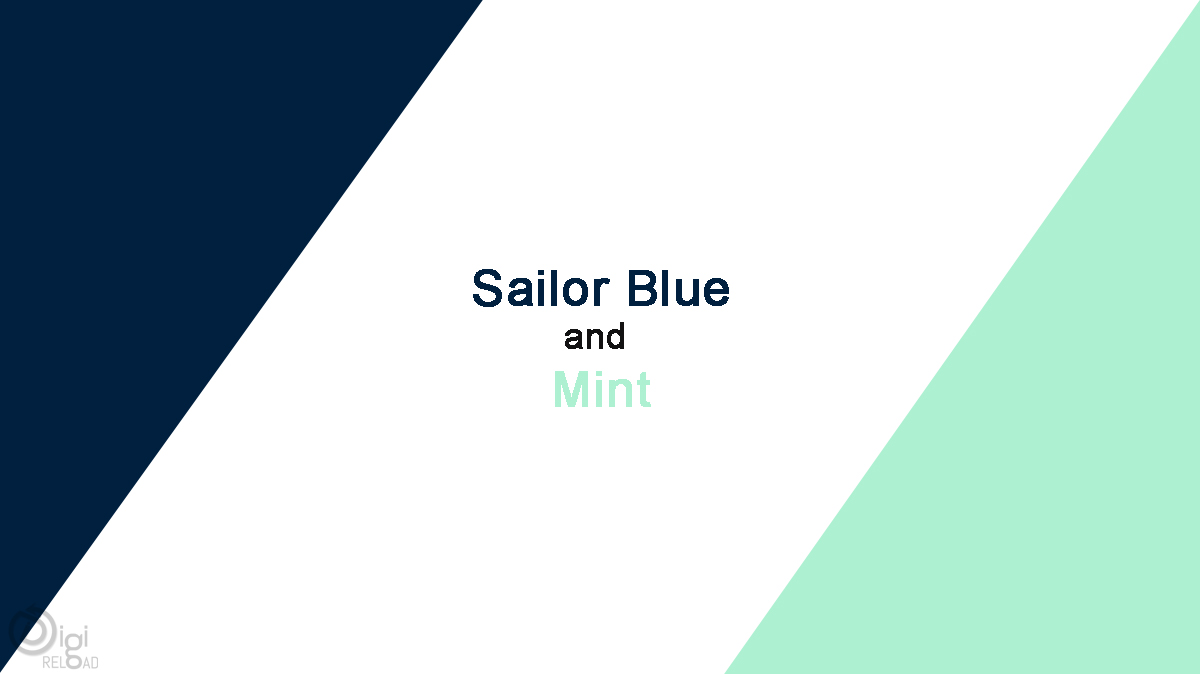 Sailor Blueand Mint