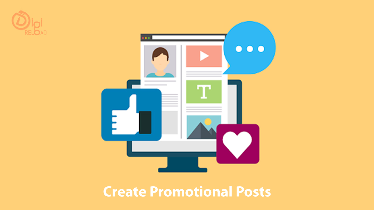 Create Promotional Posts (Organic & Sponsored)